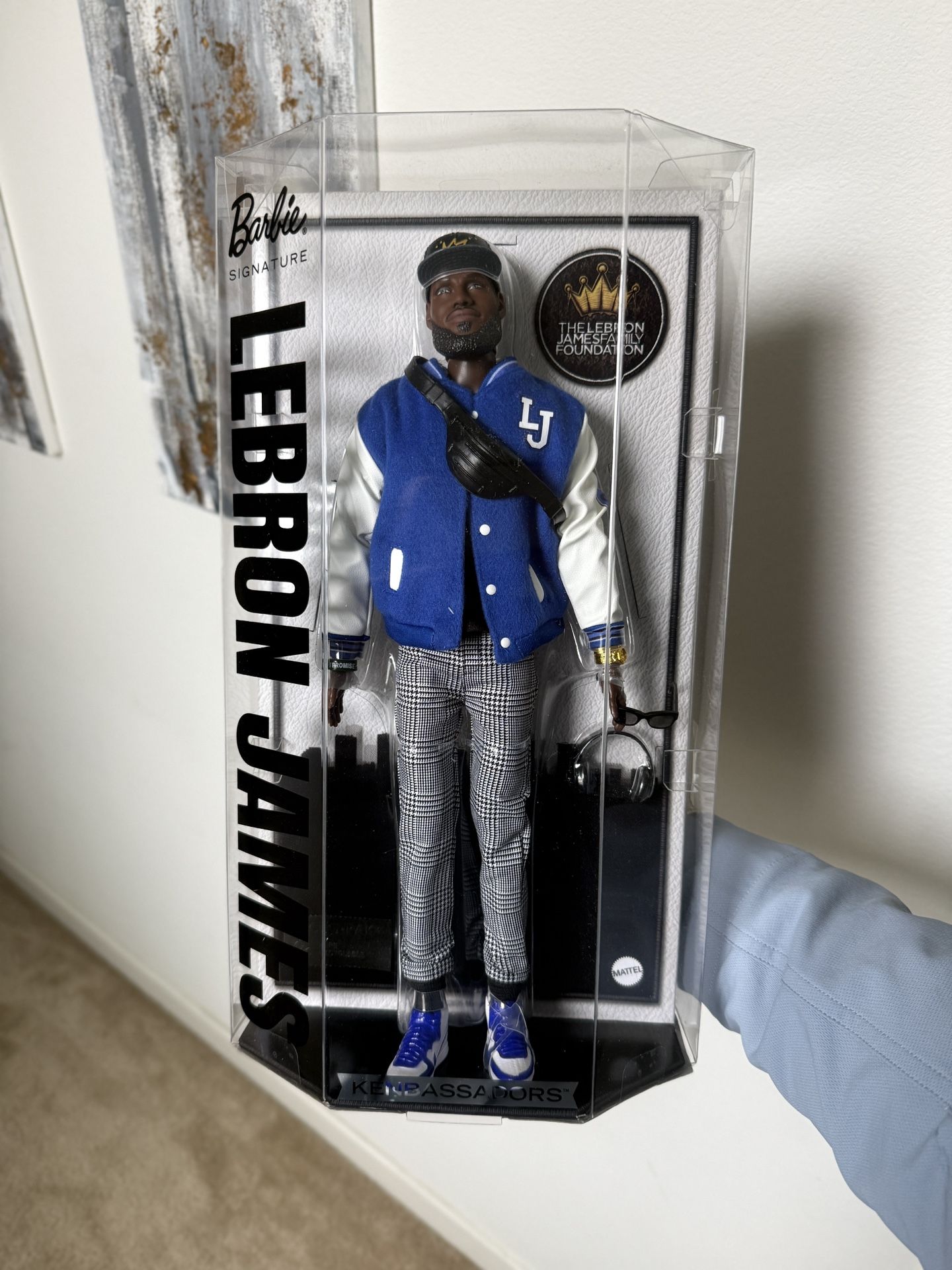 2025 Mattel Barbie Signature Lebron James Kenbassadors Ken Doll HRM33