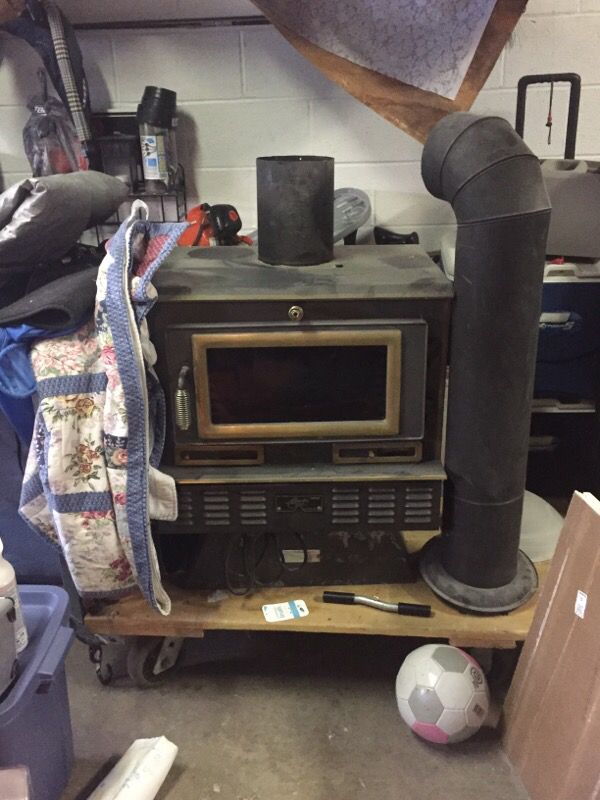 Appalachian stove trailmaster 4n1 wood burner with blower great shape