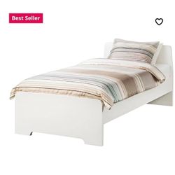 White Twin Bed New
