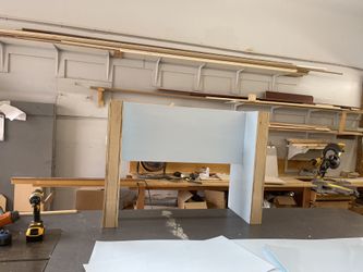 custom table Acrilic An Wood
