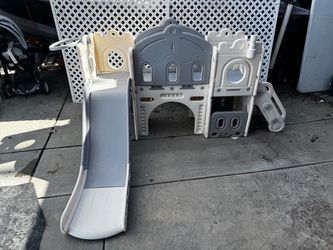 Little kids play ground
