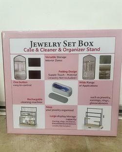 JEWELRY STORAGE  & CLEANING SET