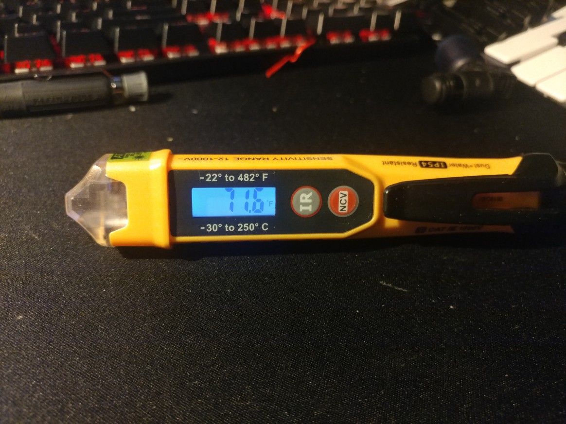 Klein Tools NCVT-4IR Non Contact Voltage Tester + Thermometer
