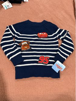 Toddler boy Cars sweater