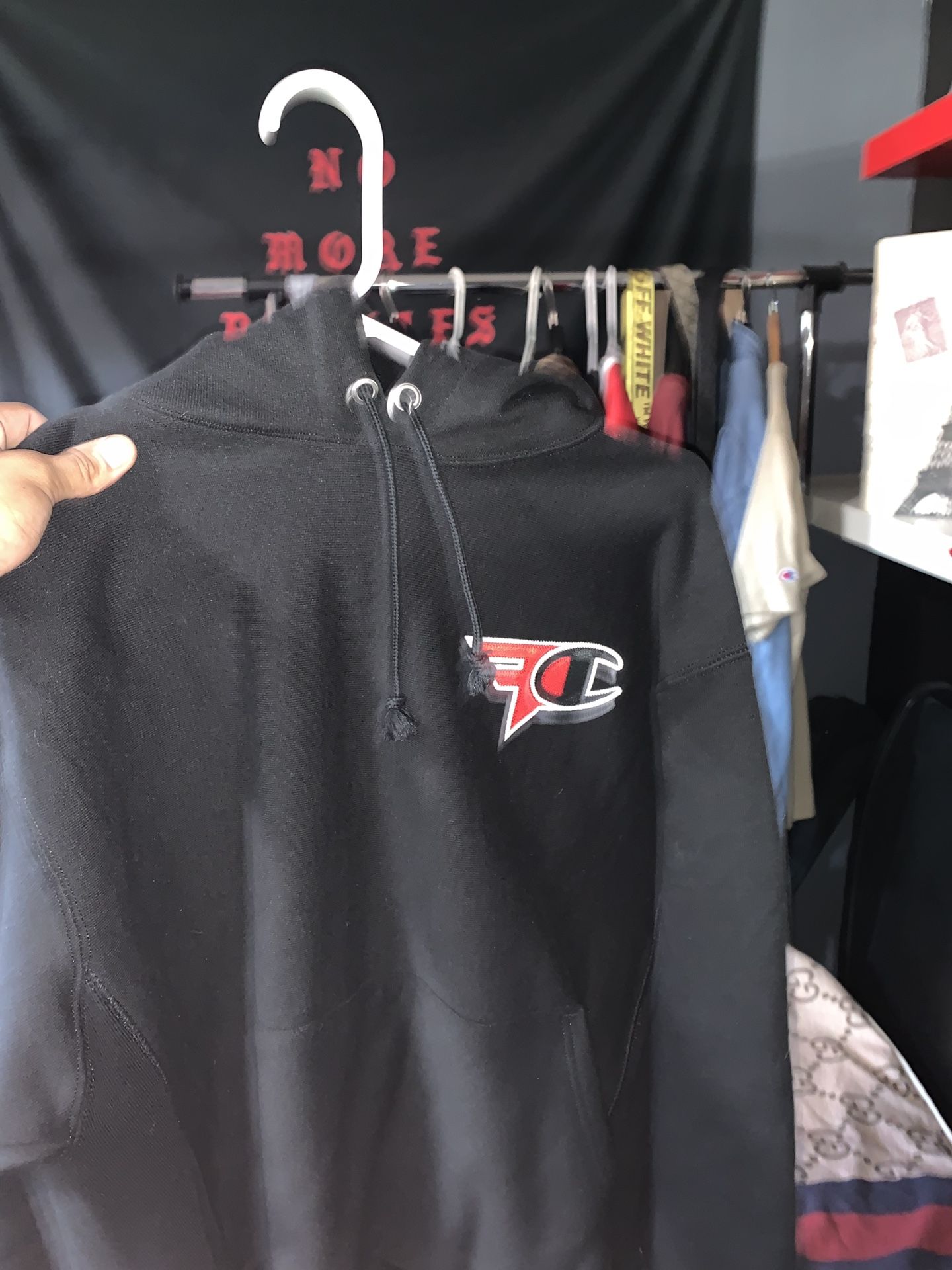 FaZe x Champion Collab hoodie