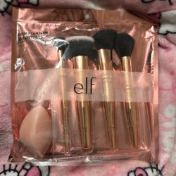 Elf Rose Gold Makeup Brush Set