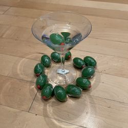 OLIVE MARTINI FLOATING CANDLE 