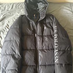 Polo black puffer