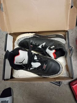 Air Jordan 3 Black Cement Sneakers