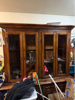 English china cabinet