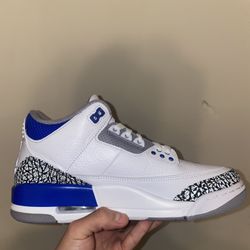 Jordan 3 Racer Blue Size 7.5 M