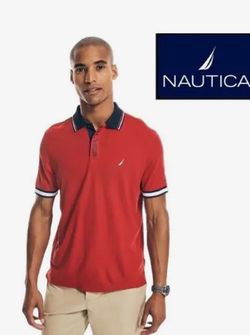 Nautica Classic Fit Polo medium nwt