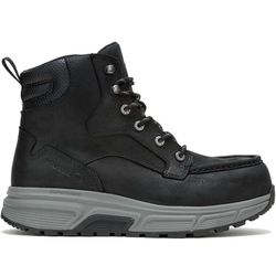 Wolverine Men's Ride Performance Waterproof Composite Toe Wedge Construction Boot  Fabric type 100% Leather Origin Imported Sole material Rubber Shaft