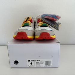 ADIDAS ZX 8000 LEGO DS NEW SIZE 6
