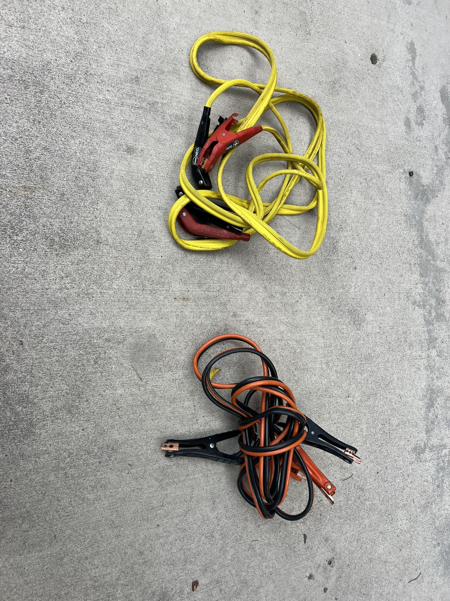 2 Heavy Duty Jumper Cables Auto Parts
