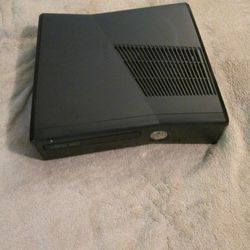 Black Xbox 360 No Wires 