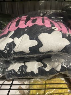 Sp5der Atlanta Hoodie Navy