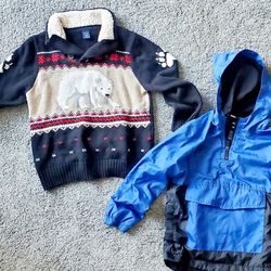 Jacket And Sweater Boys 5t