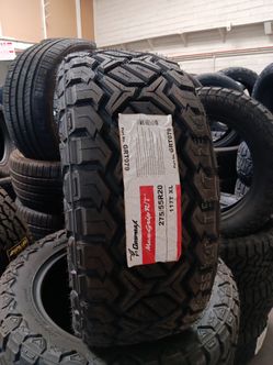 New set of tires 275 55 20