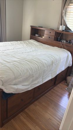 Queen size bed frame