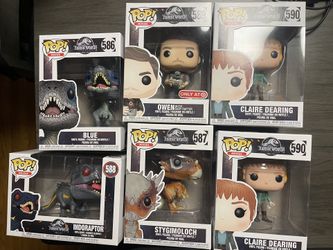 Jurassic World Funko Pop Set