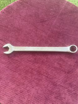 Vintage BONNEY #1170 1” Combination Wrench USA