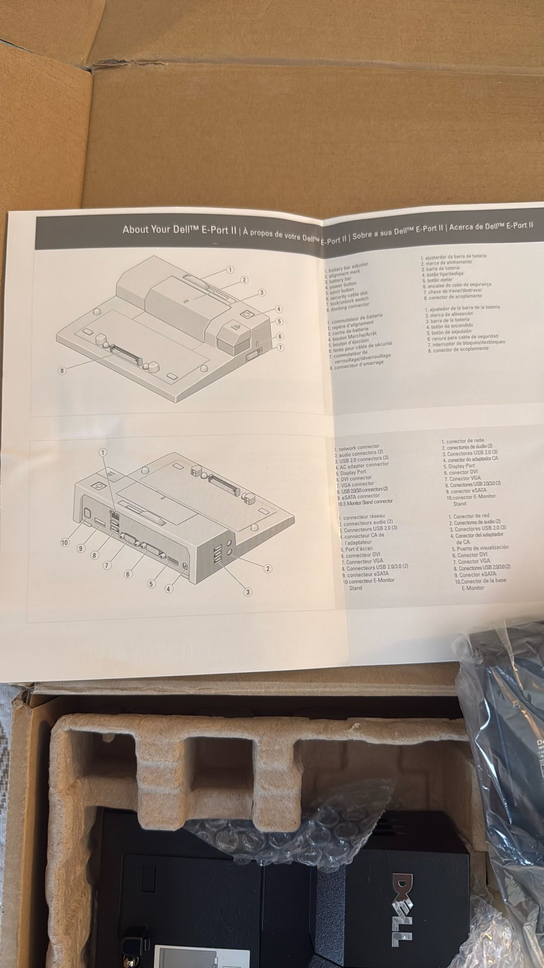Laptop Dock Port Station $10