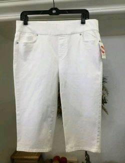 Style & Co Petite Large Pull-on Skimmer Jeans