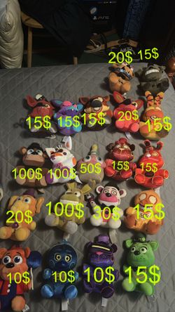 FNAF plush lot