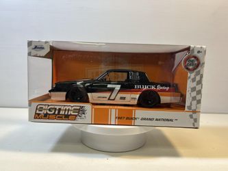 1987 Buick Grand National Diecast Model Car: 1/24 Scale, New In the Box By Jada