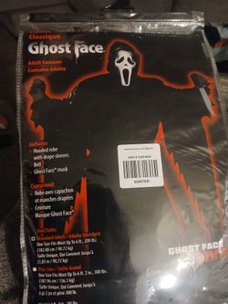 Ghostface costume