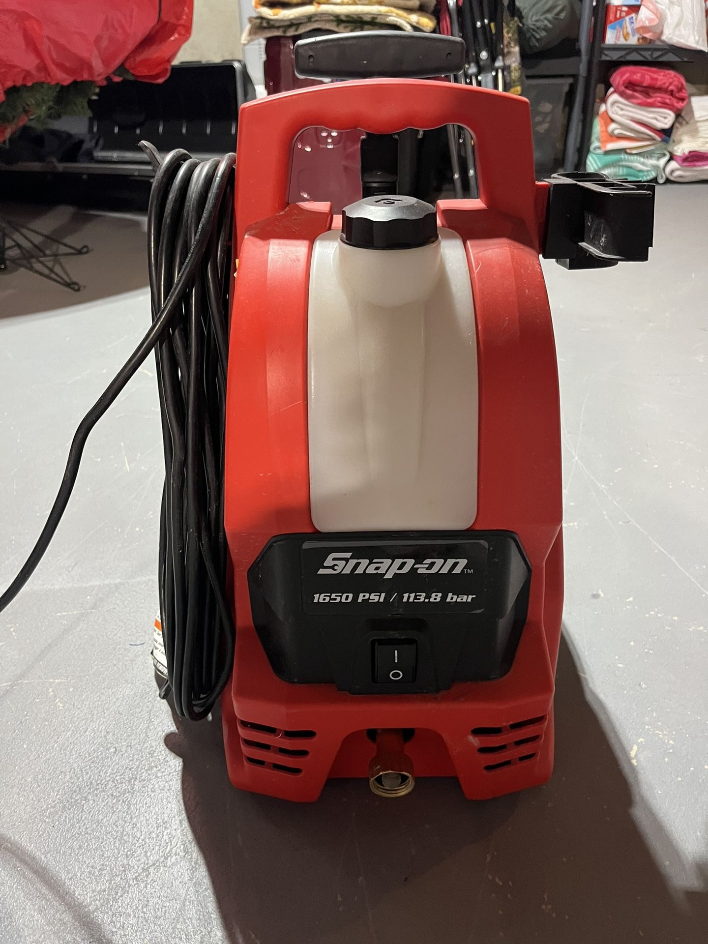 Snap-On Pressure Washer