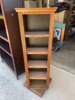 Swivel DVD holder tower