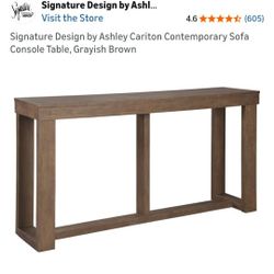 Ashley Sofa Console Table