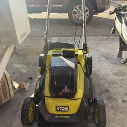 Ryobi Battery Lawnmower 