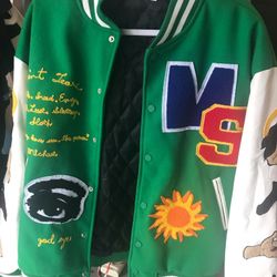 MEN'S LETTER  JACKET.