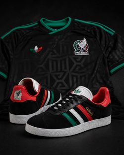 SHOES ONLY !!! Adidas Gazelle Mexico World Cup Edition