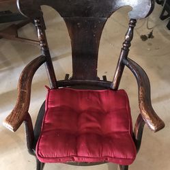 Antique Wooden Rocking Chair