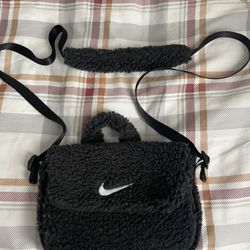 Nike Faux Fur Crossbody Bag
