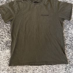 Filson Pioneer Graphic T-Shirt – Otter Green | Size Large