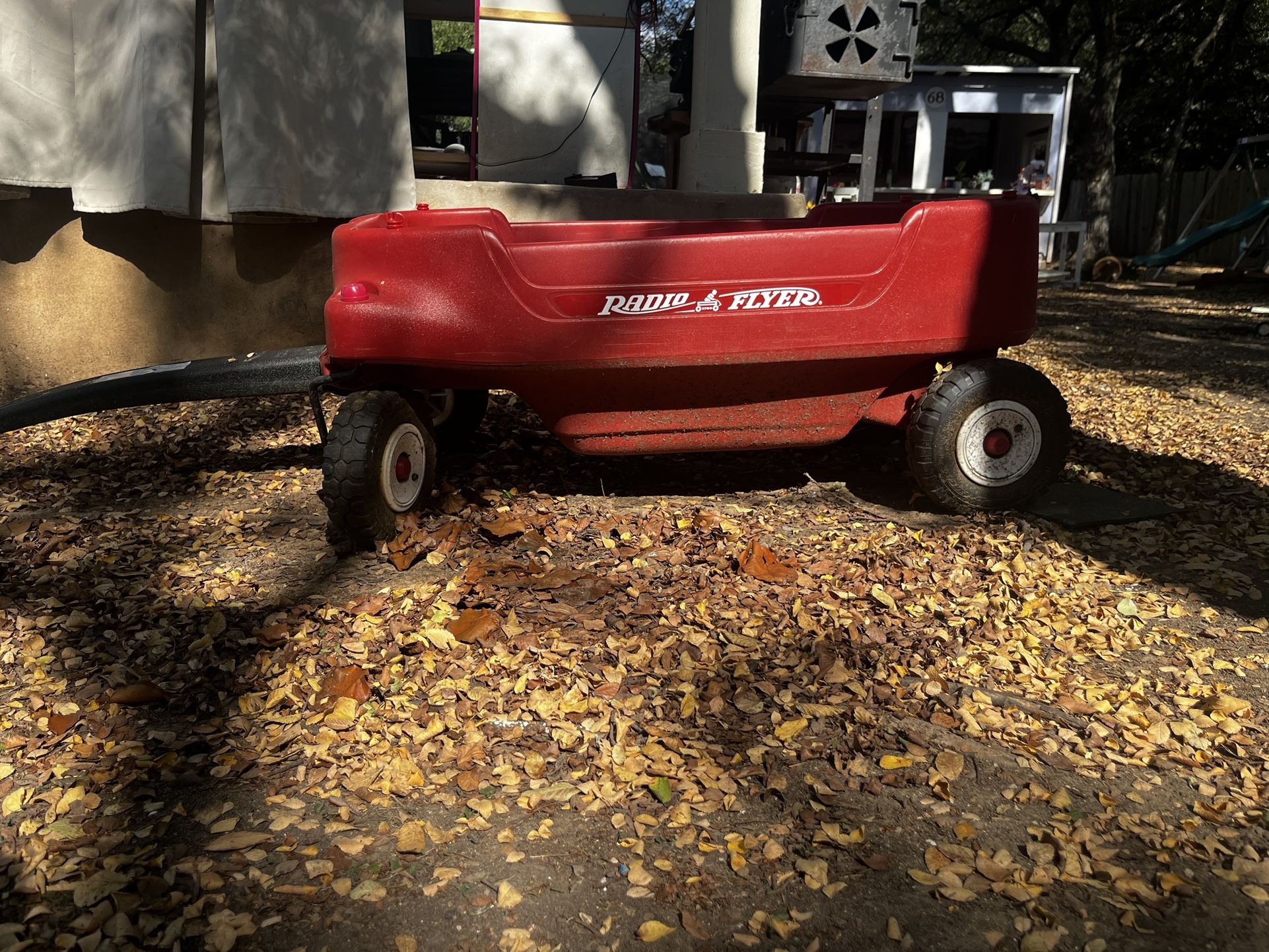 Classic Red Plastic Wagon