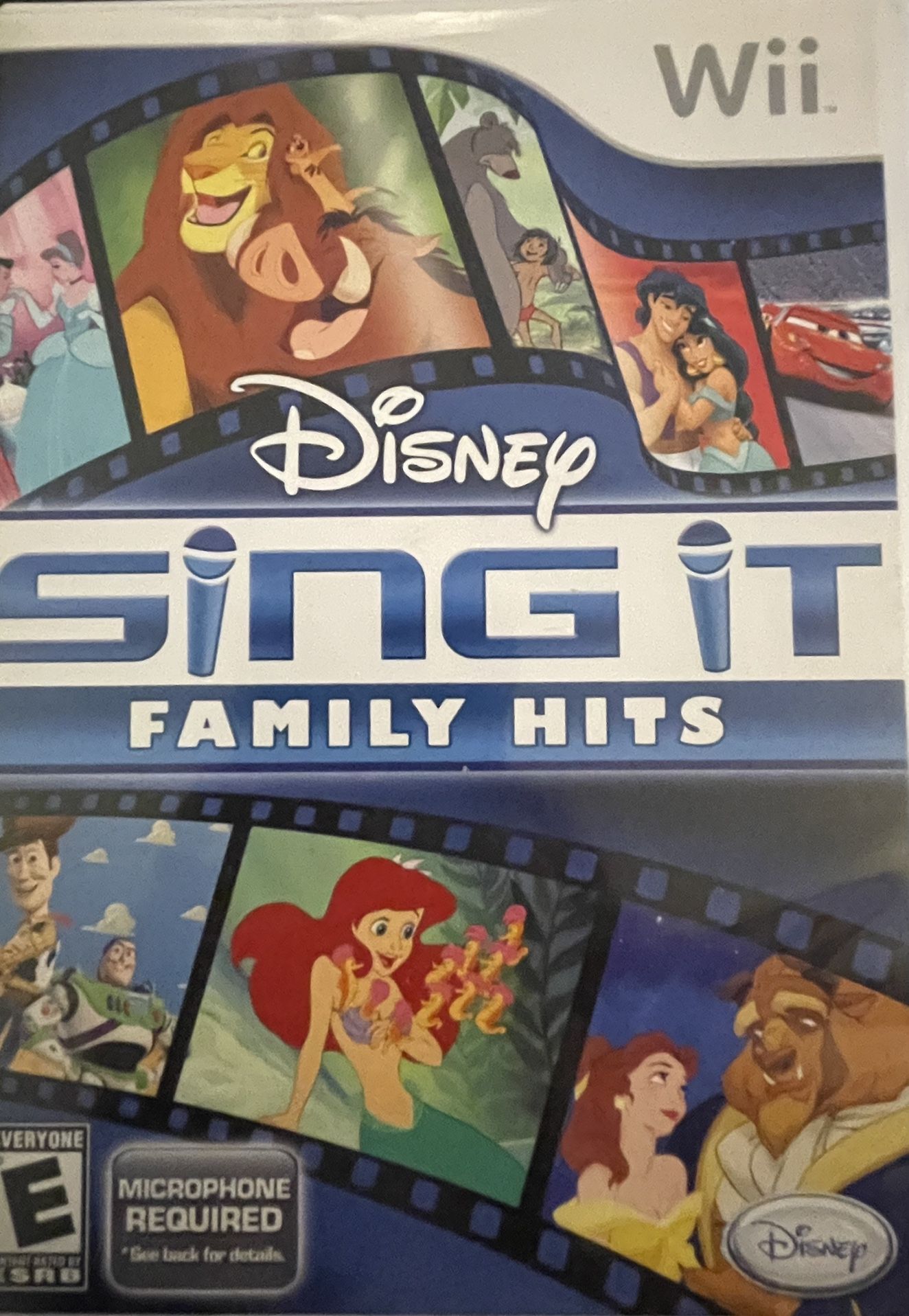 Disney’s SING-IT Family Hits (Nintendo Wii + Wii U(