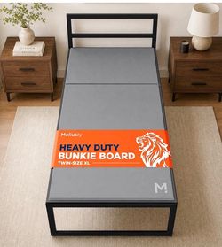 BRAND NEW Meliusly Heavy Duty Twin XL Bunkie Board