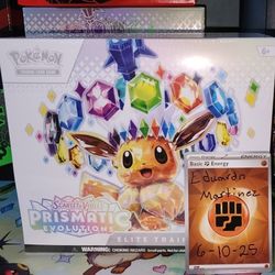 Pokemon Prismatic Evolutions ETB