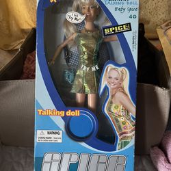 Toymax SPICE GIRLS Emma Baby Spice Talking Doll 1999 New Sealed