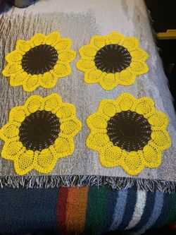 Crochet Carpet Hand Made.