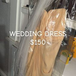 Wedding Dress Size Large