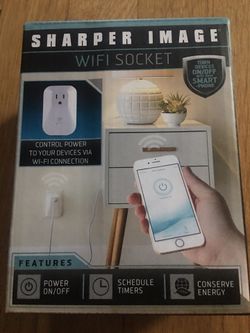 Sharper Image Wifi Socket