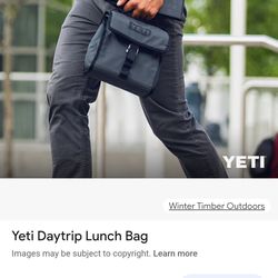 Yeti lunch bag