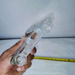 HOFBAUER 1963 CORVETTE STINGRAY  GLASS CRYSTAL CAR PAPERWEIGHT